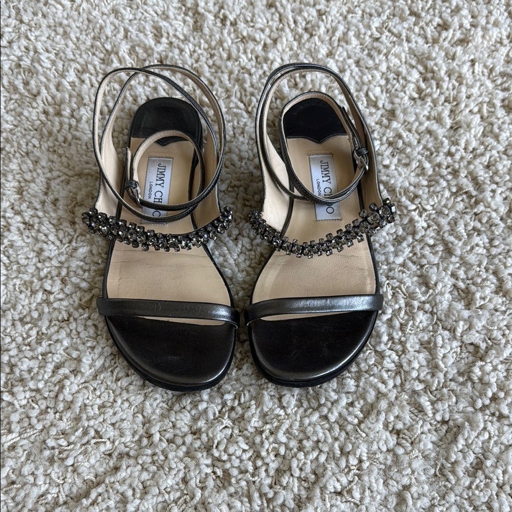 Jimmy Choo Embellished Sandals